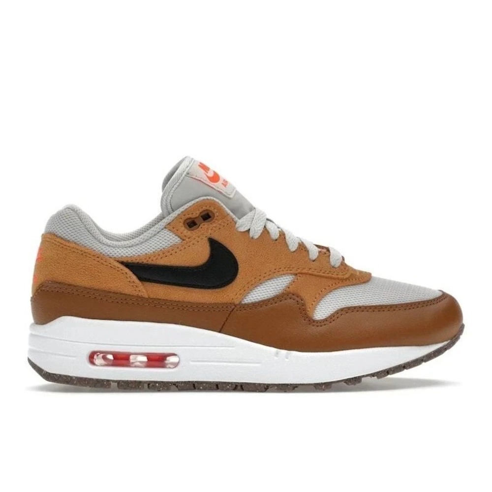 Nike Air Max 1 Essential Mens Size 8 Brown Light Bone Athletic Shoes FZ5808 004